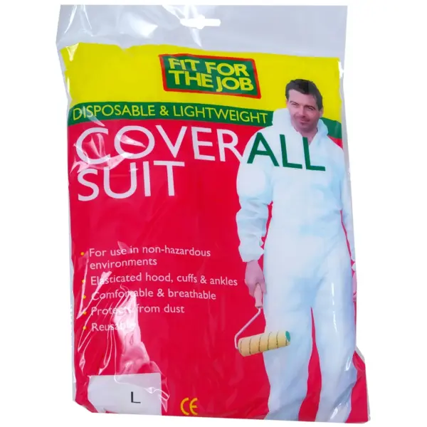 ROD0155 Fit For The Job Coverall Suit Large