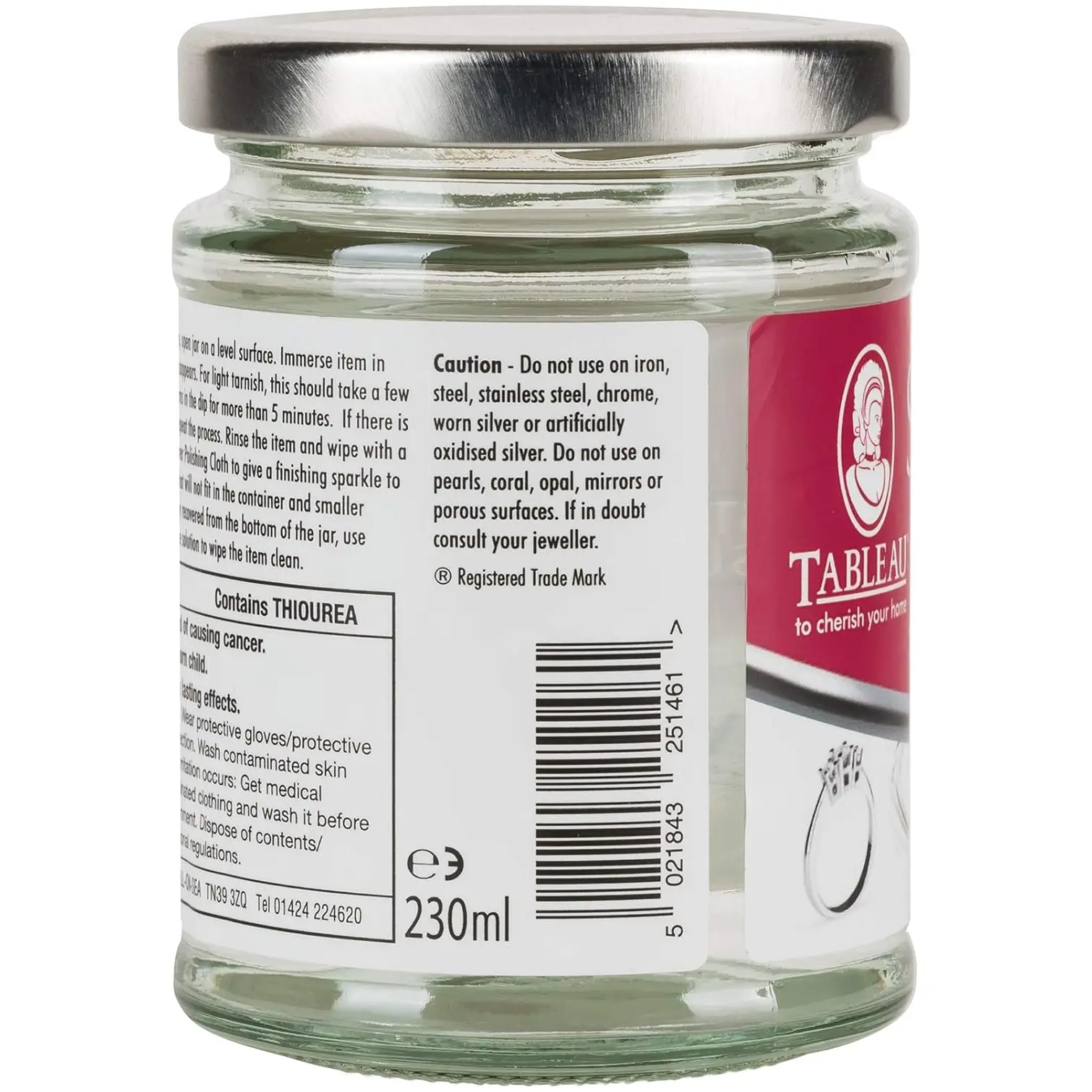 RPM0008_1 Tableau 235ml Silver Dip