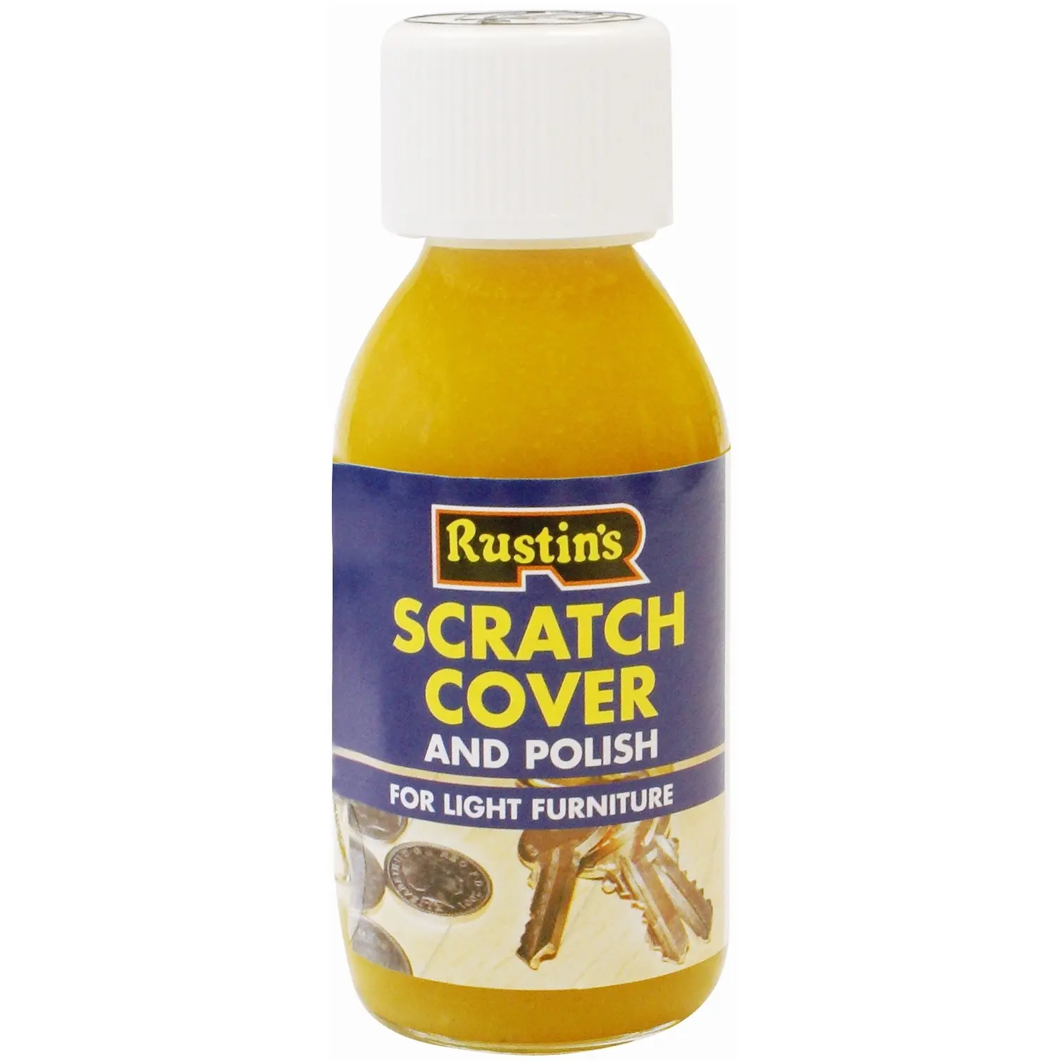 RST0001 Rustins Scratch Cover Light 125ml