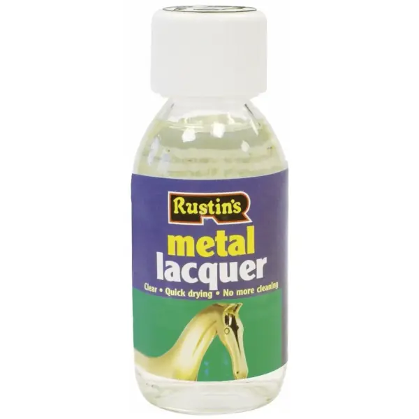 RST0020 Rustins 125ml Clear Metal Lacquer
