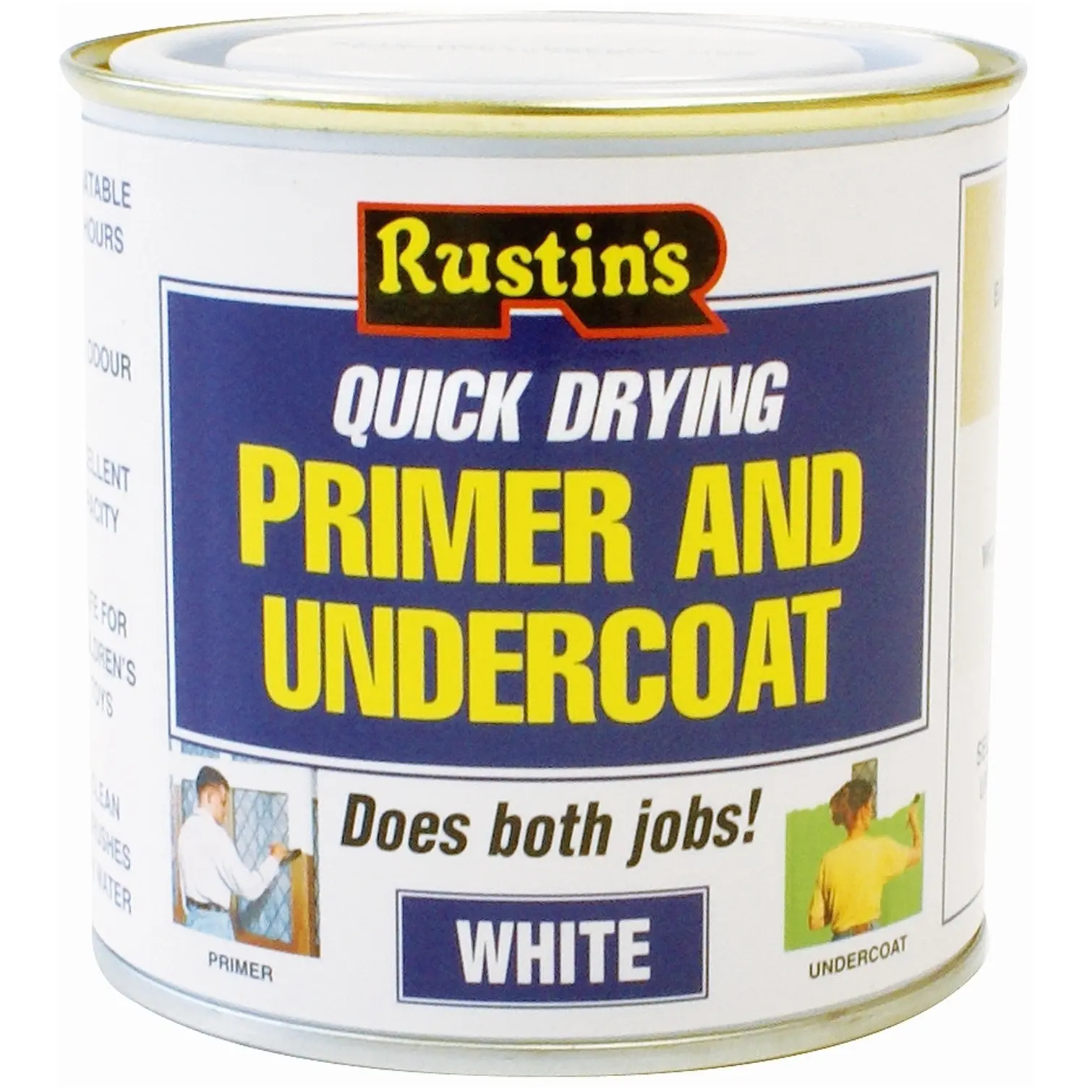 Rustins 250ml QD Acrylic Primer/Undercoat WH
