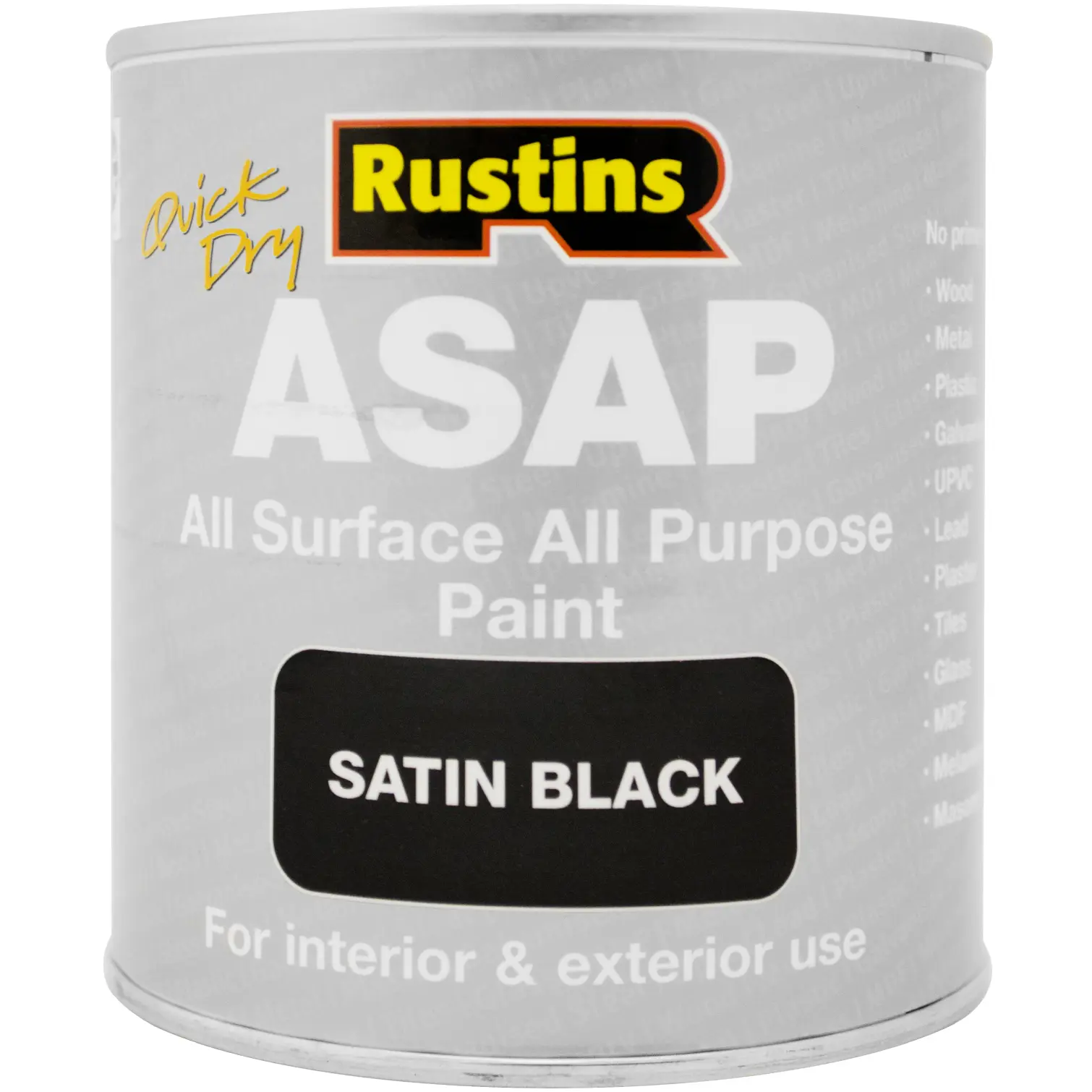 ASAP Satin Black 500ml