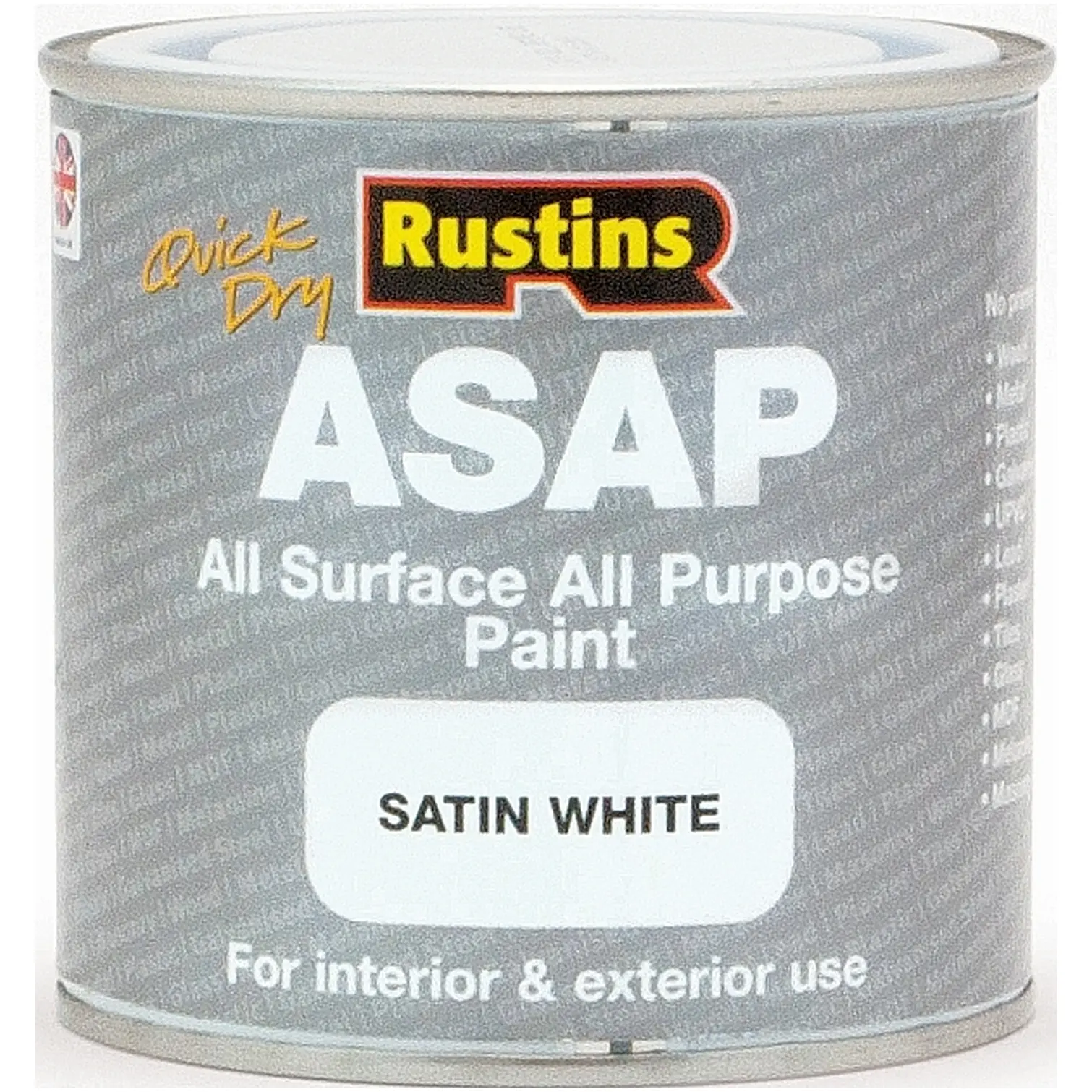 Rustins ASAP Satin White 250ml