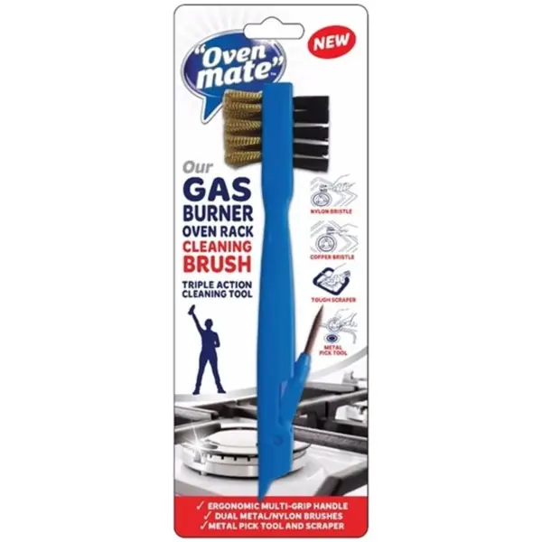 Oven Mate Gas Burner Oven Rack Brush