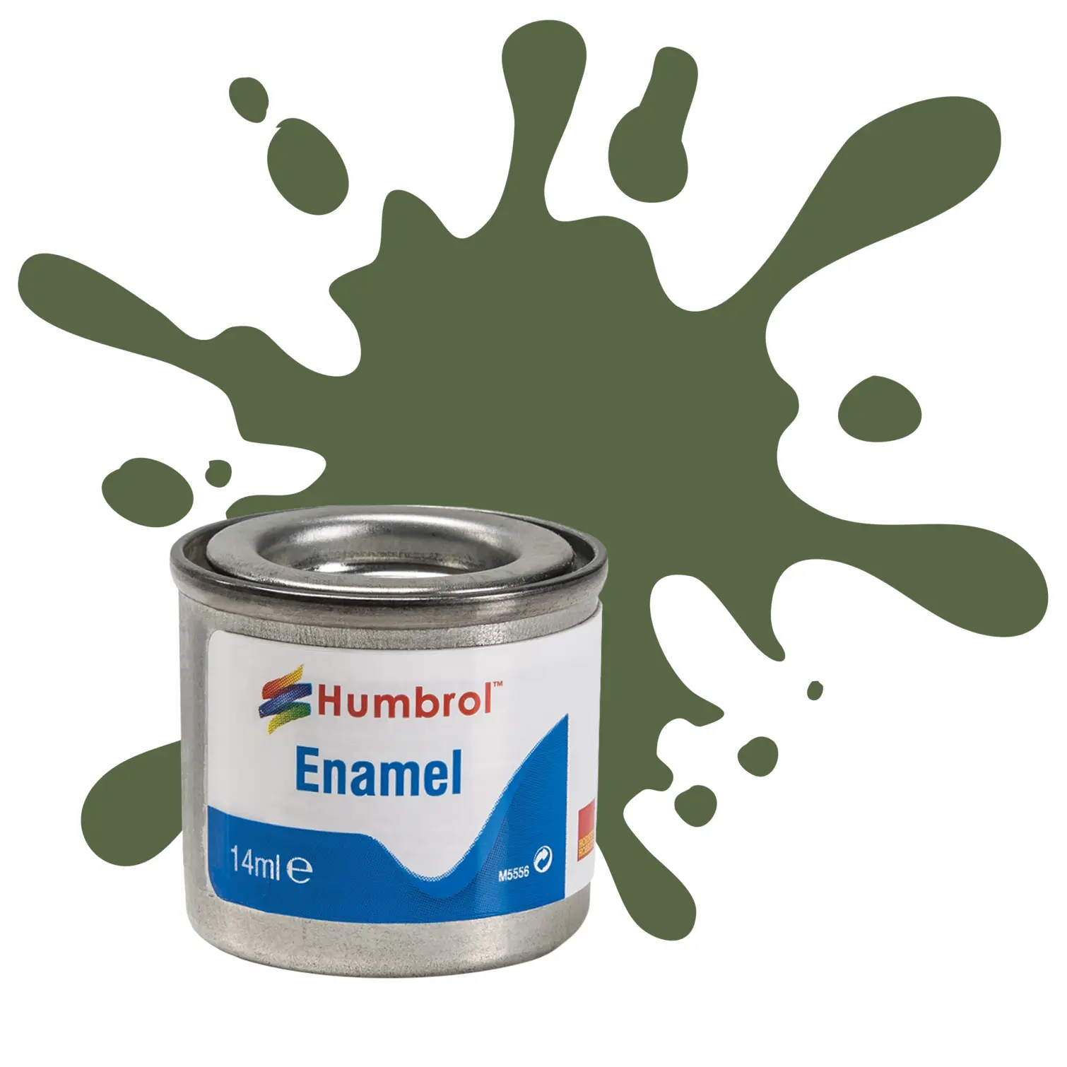 Humbrol No117 Enamel Matt US Light Green 14ml