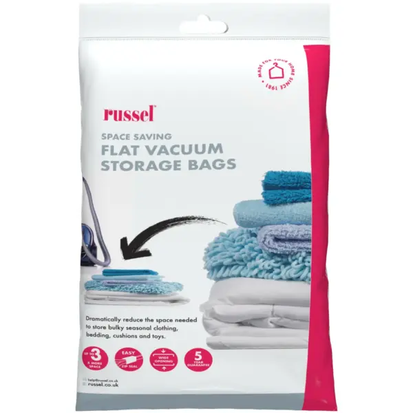 Russel Jumbo Vacuum BagsJumbo Vacuum Bags 105 x 75cm
