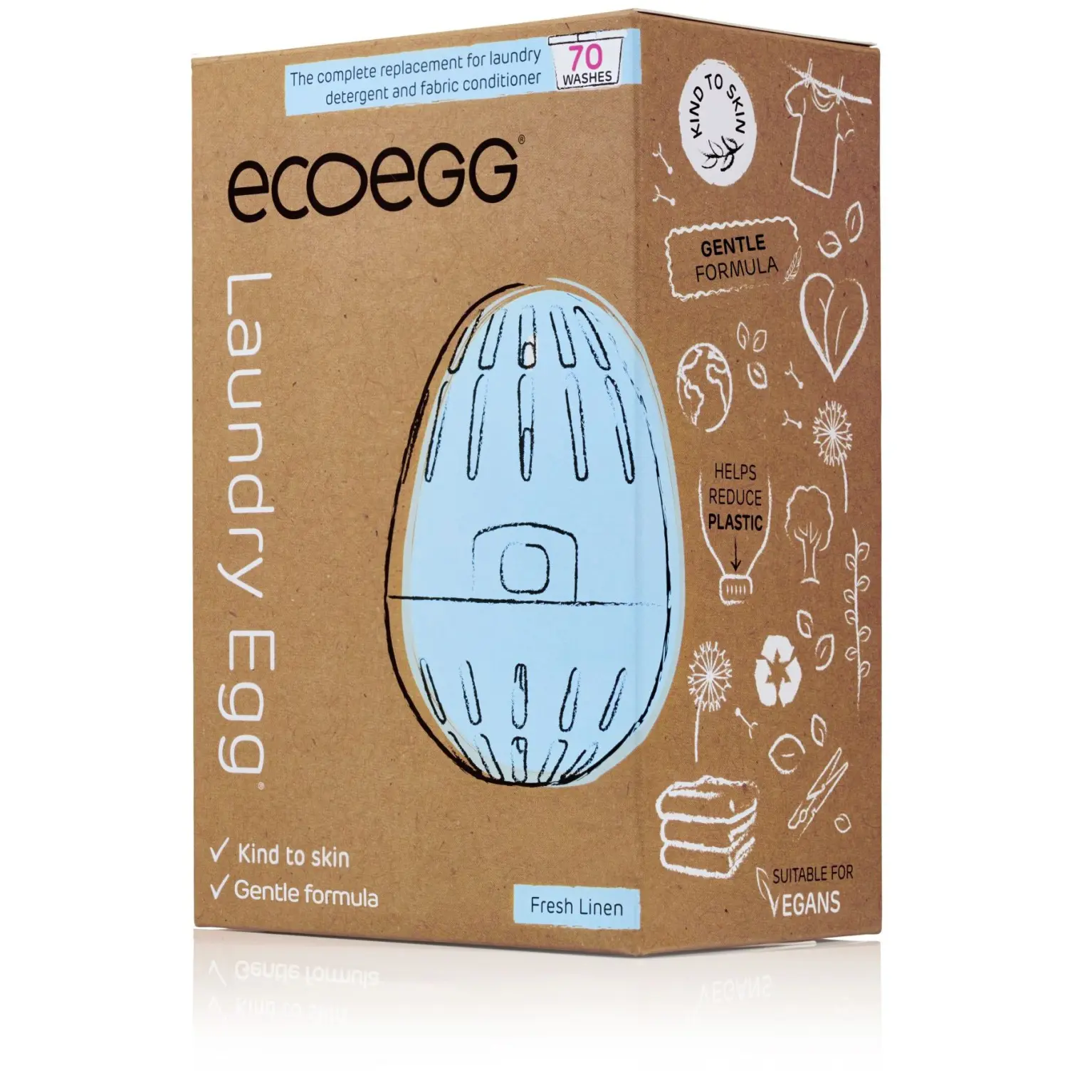 RYL0010 Ecoegg Laundry Egg Fresh Linen 70 Washes