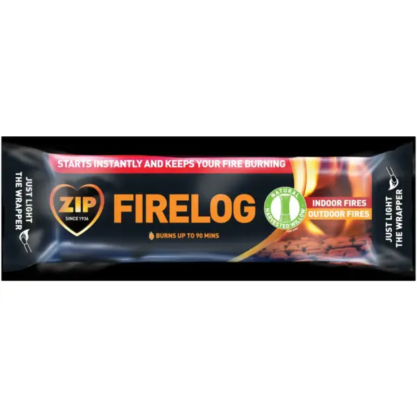 Zip Fire Log 90 min Burn Time