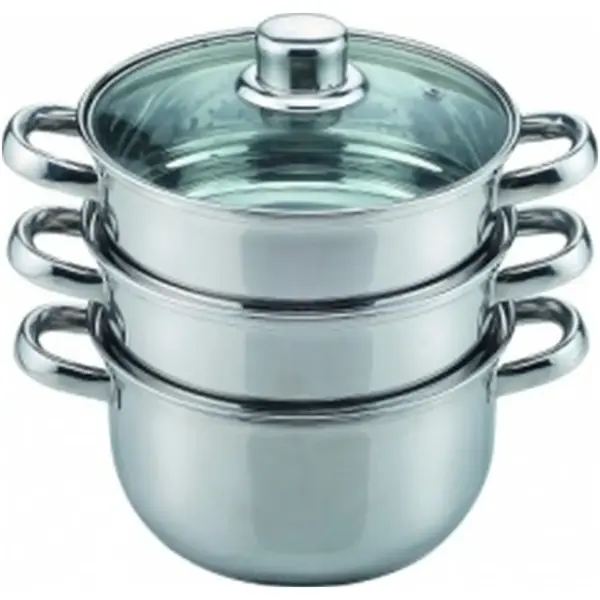 18cm Essential 3 Tier Steamer