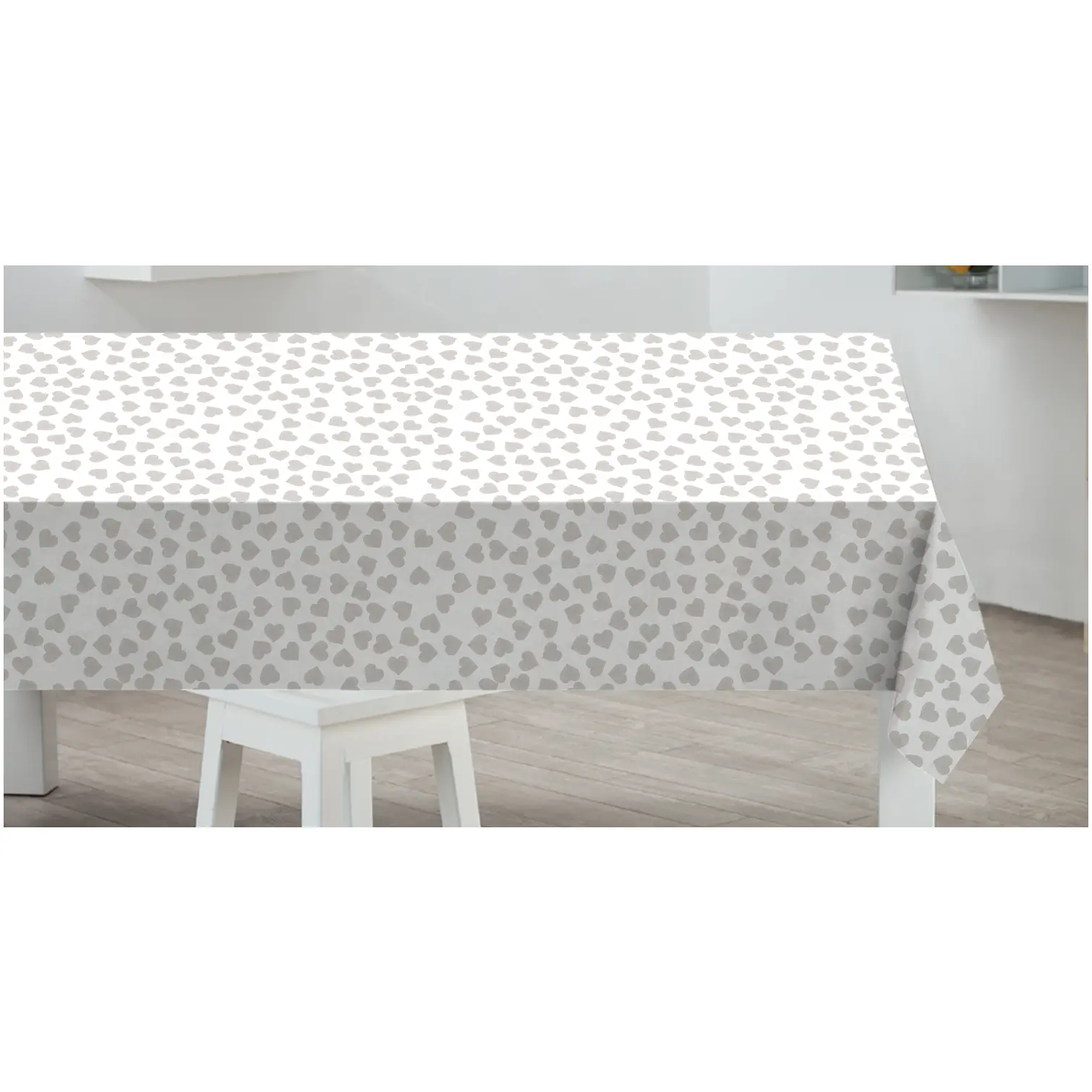 Floral Bees PVC Tablecloth