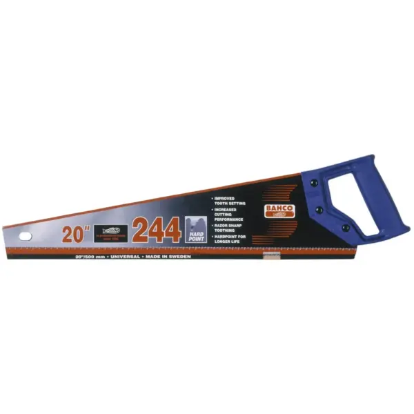 SAN0093 Bahco 244/500mm Hardpoint Handsaw