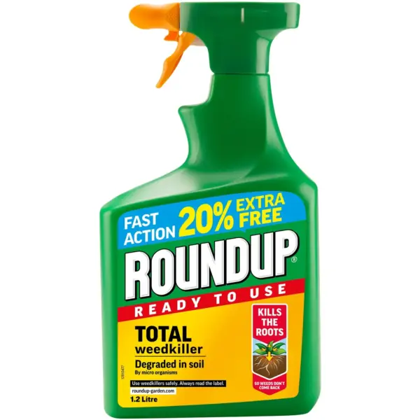 SCO0020 Roundup Ready To Use Total Weedkiller 1.2 Litre