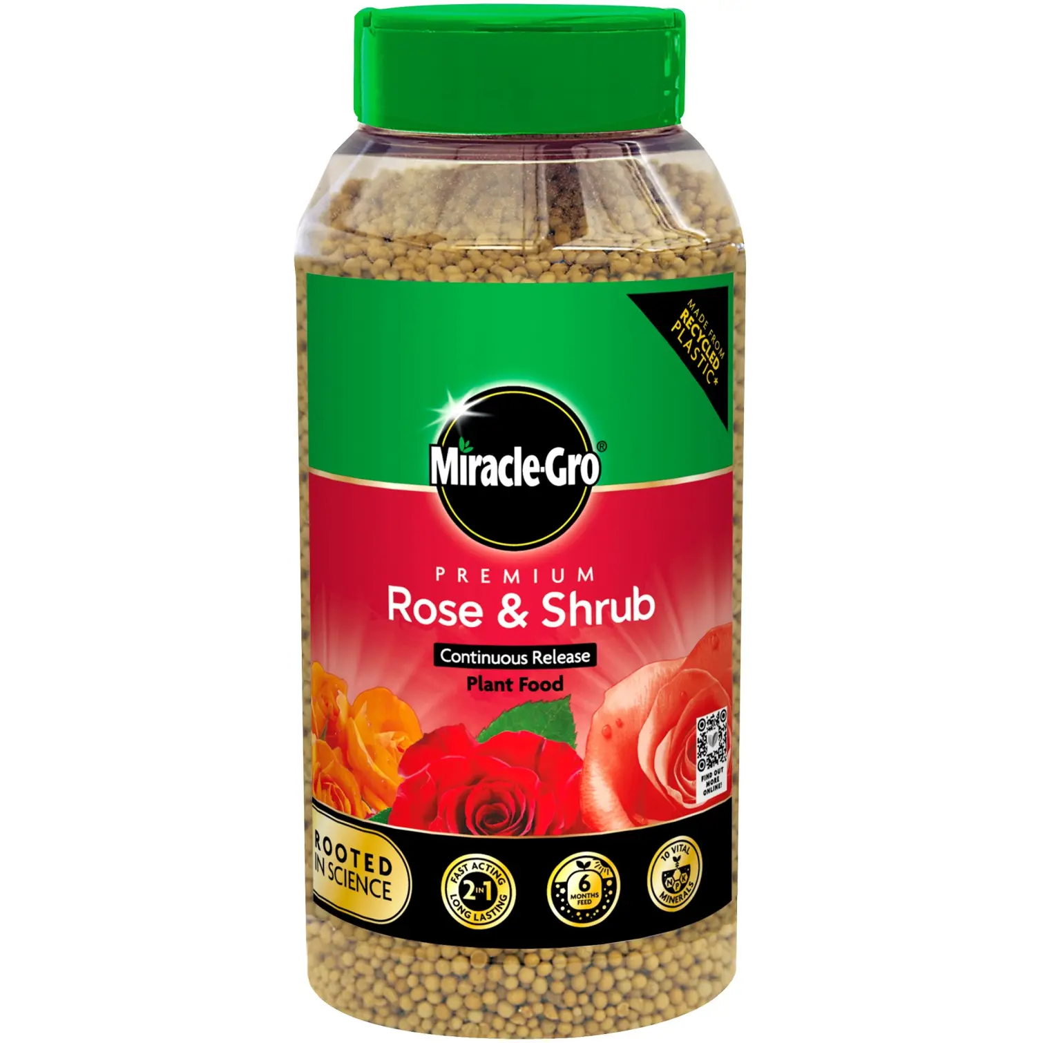 Miracle-Gro Slow Release Rose & Shrub 900g