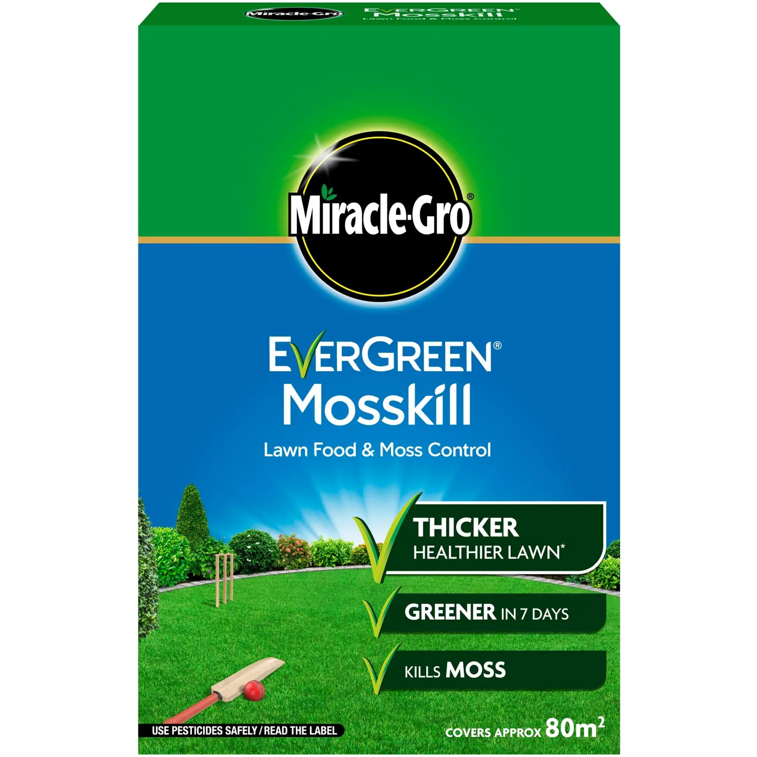 Miracle-Gro Evergreen Mosskill + Feed 80sqm