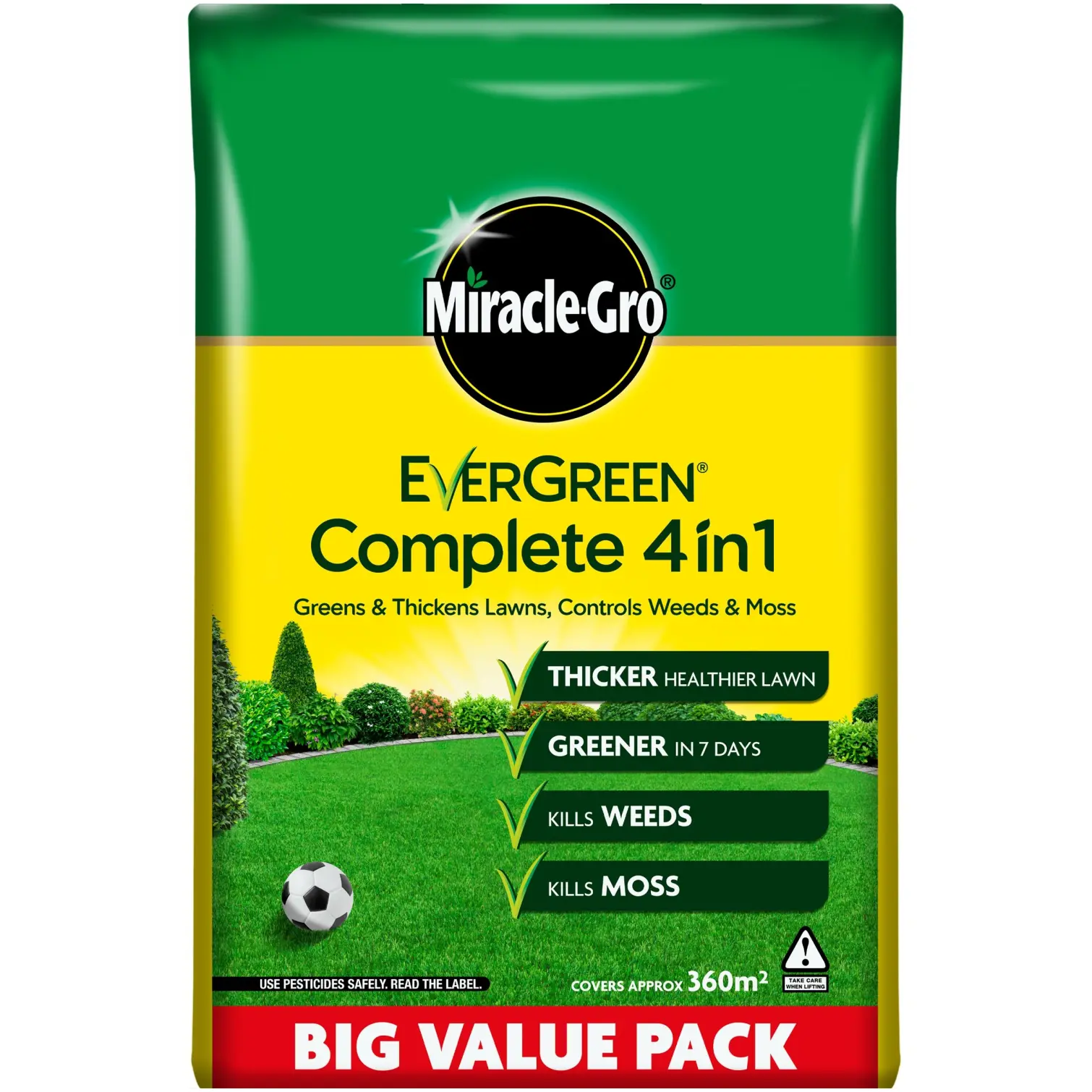 Miracle-Gro Evergreen Complete 4-in-1 (360sqm)