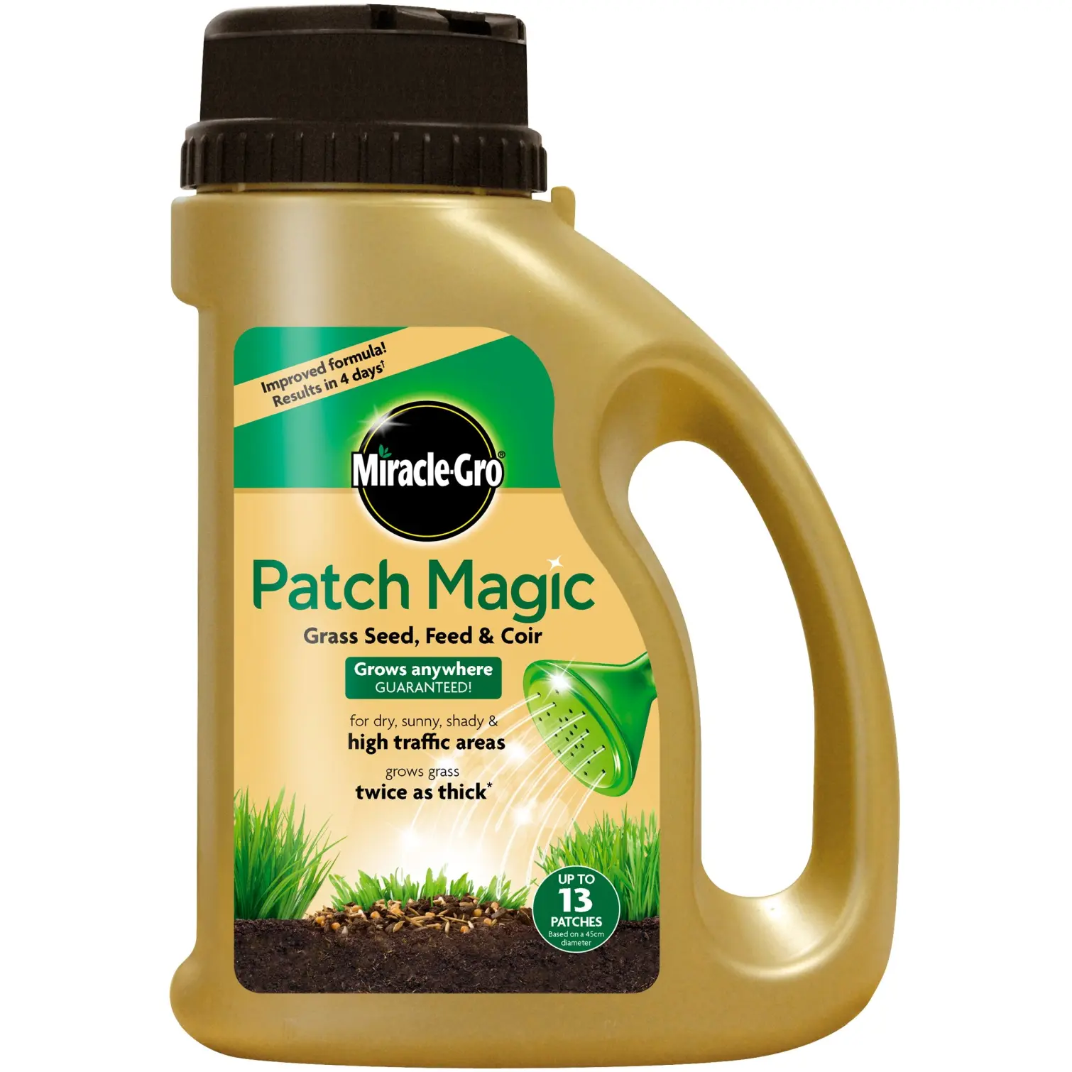 Miracle-Gro Patch Magic lawn repair seed and feed UK