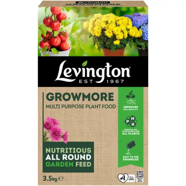 Levington Growmore Multi Purpose Plant Food 3.5kg