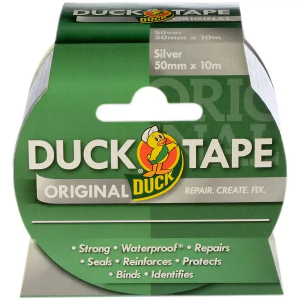 SHU0003 Duck Tape Silver 50mm x 10m