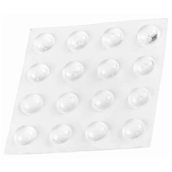 Select 10mm Round Clear Vinyl Pads