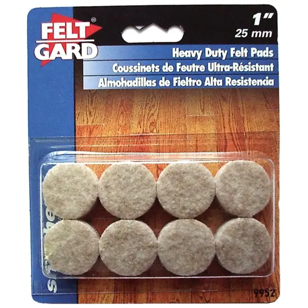 Select 25mm  Heavy Duty Feltgard Pads