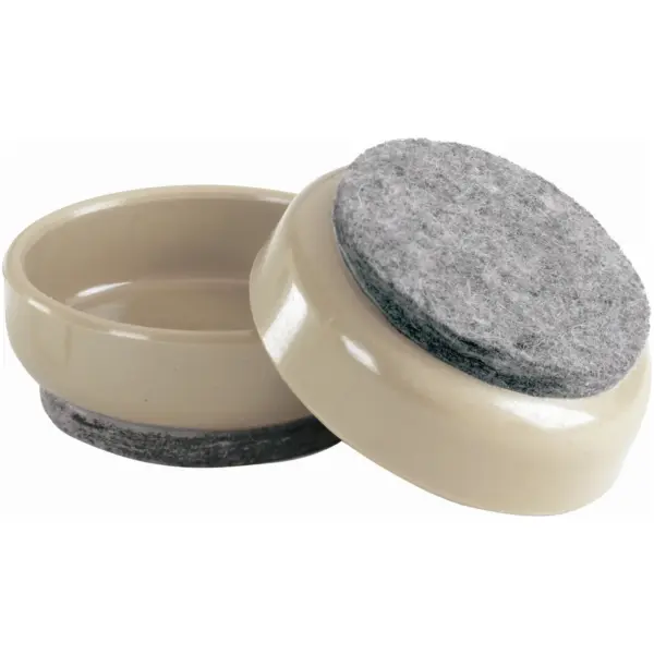 Select 44mm Beige Castor Cup Felt