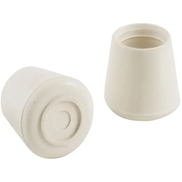 Select 19mm Tube Chair Feet White