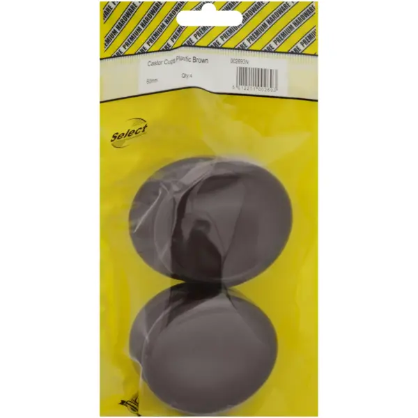 Select Castor Cups Large Br