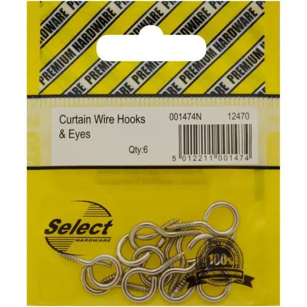 Select Curtain Hooks & Eyes