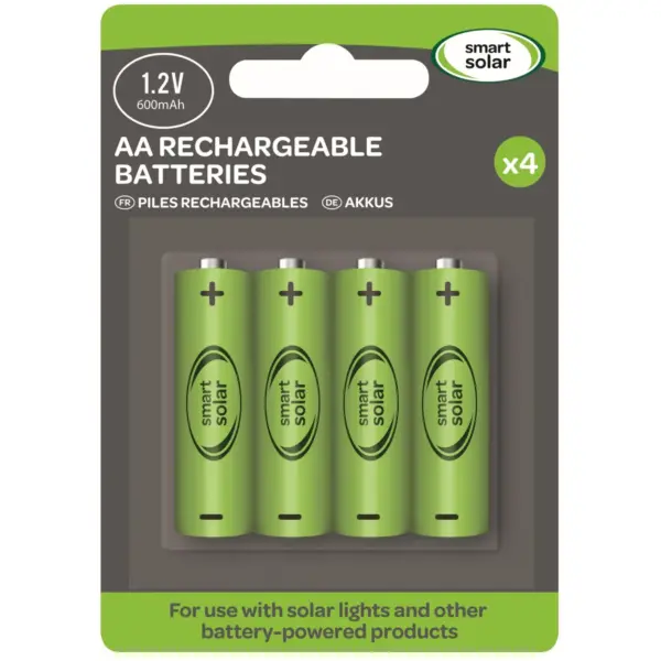 SMA0001 Smart Garden Rechargeable Battery 600mAh AA Card of 4