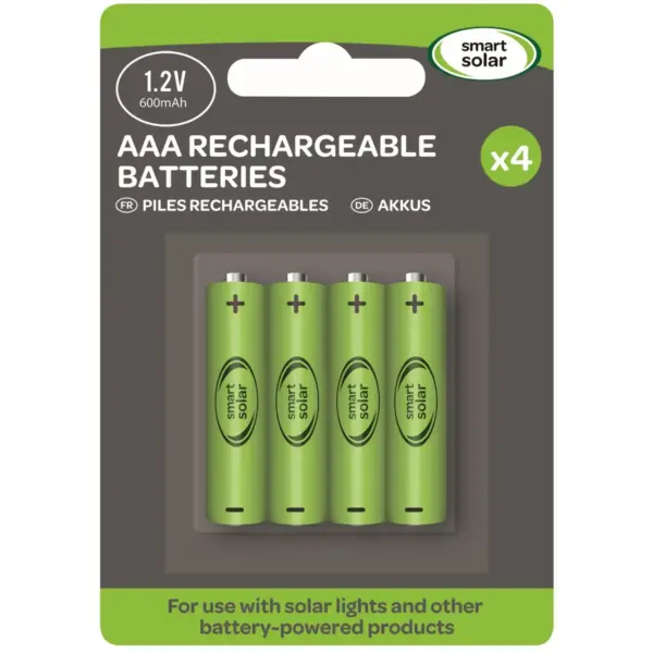 SMA0002 Smart Garden Rechargeable Battery 600mAh AAA Card of 4