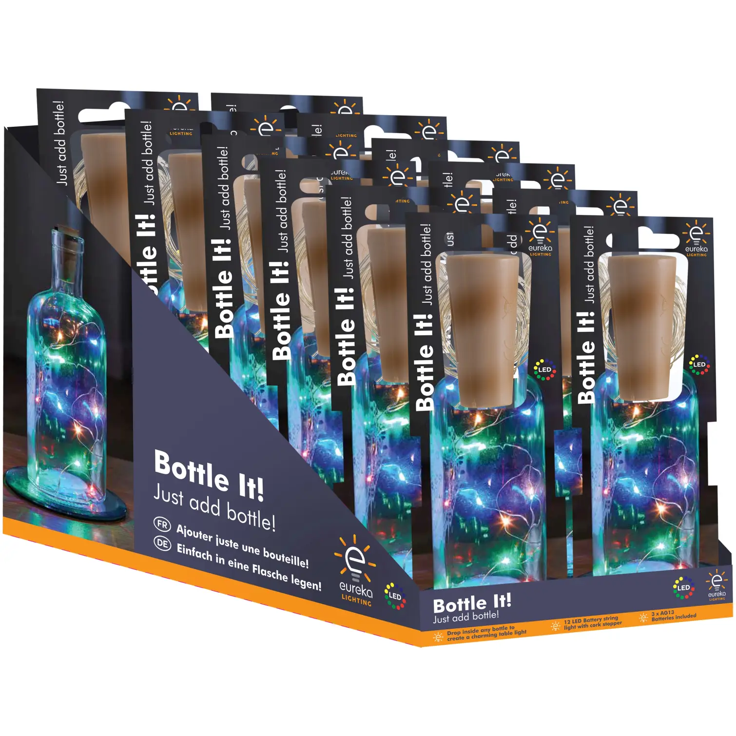 SMA0027_1 Smart Garden Eureka Bottle It! Multi-Coloured LED Lights