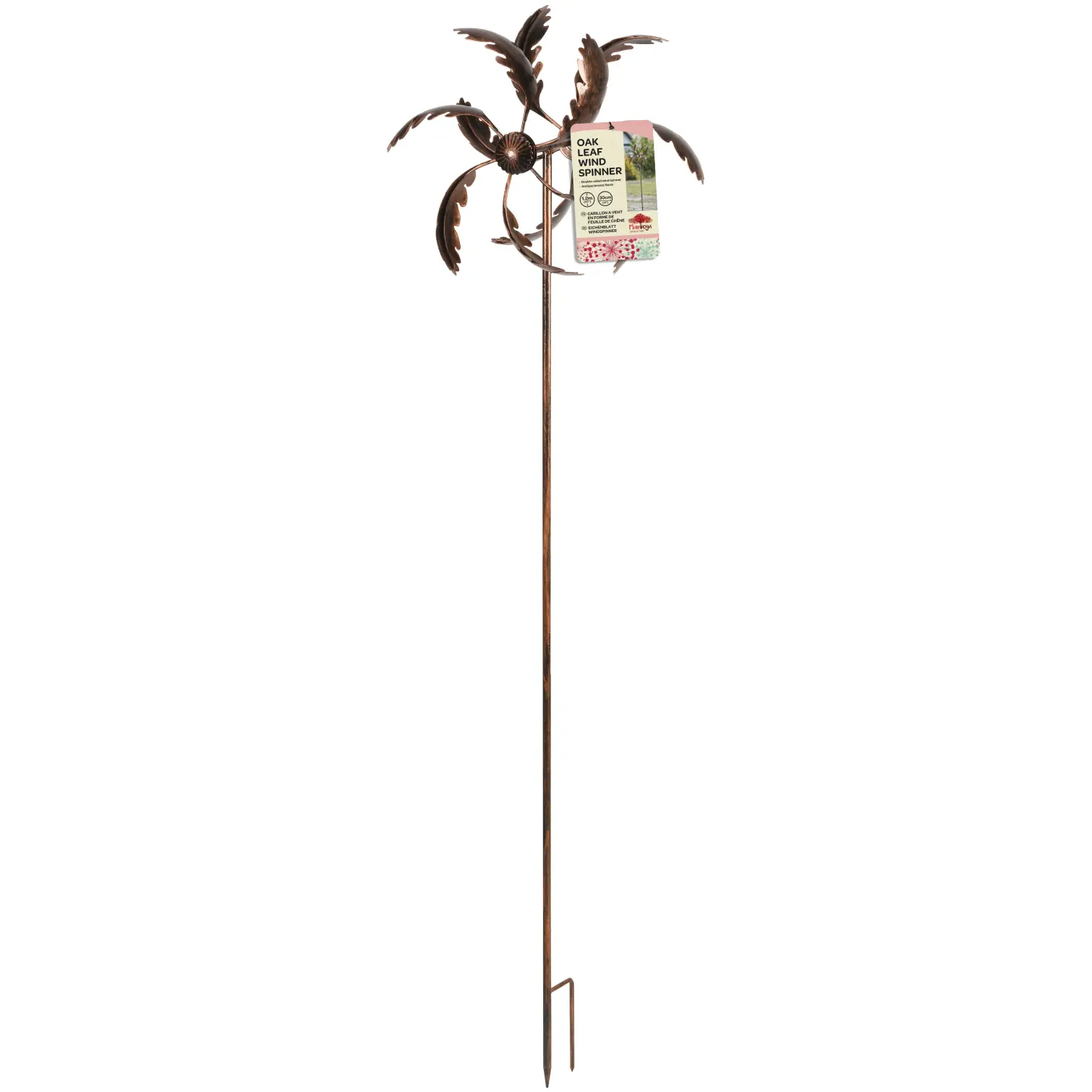 Smart Garden Oak Leaf Wind Spinner