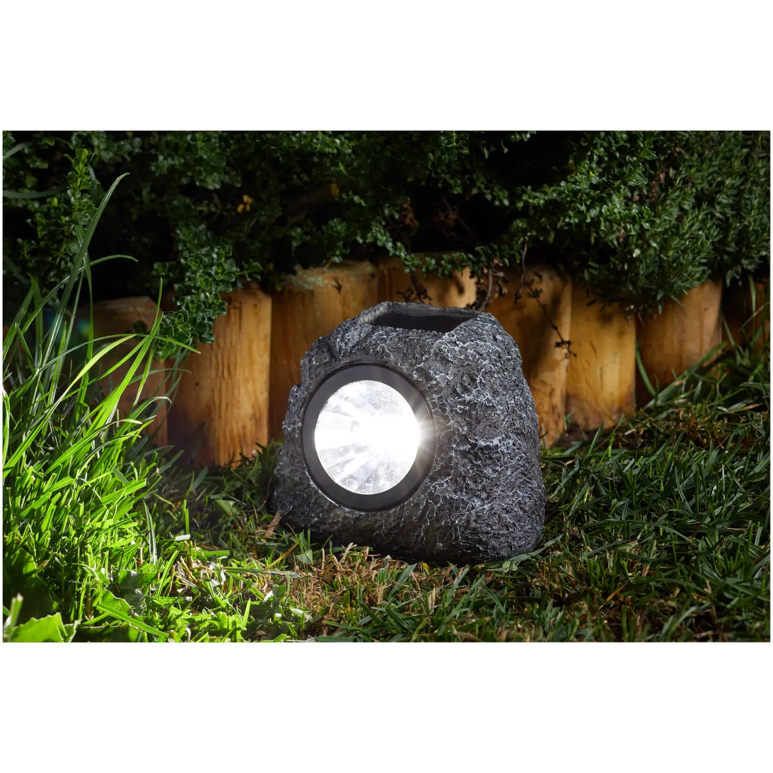 Smart Garden Granite Rock Solar Spotlights pk4