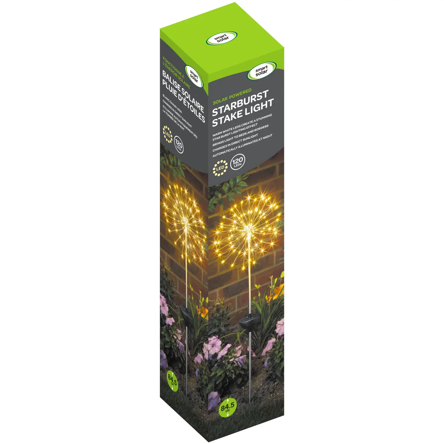 Smart Garden Solar Starburst LED Stake