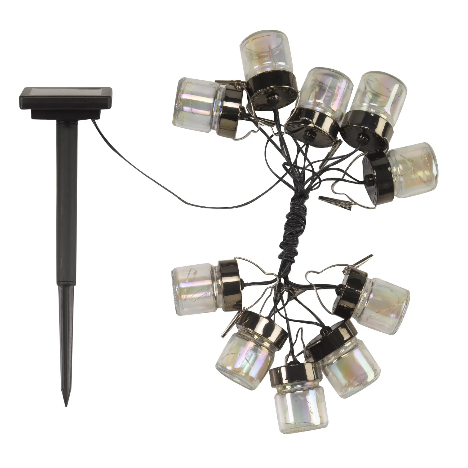 Smart Garden Firegly Opal Jar String Lights (10)