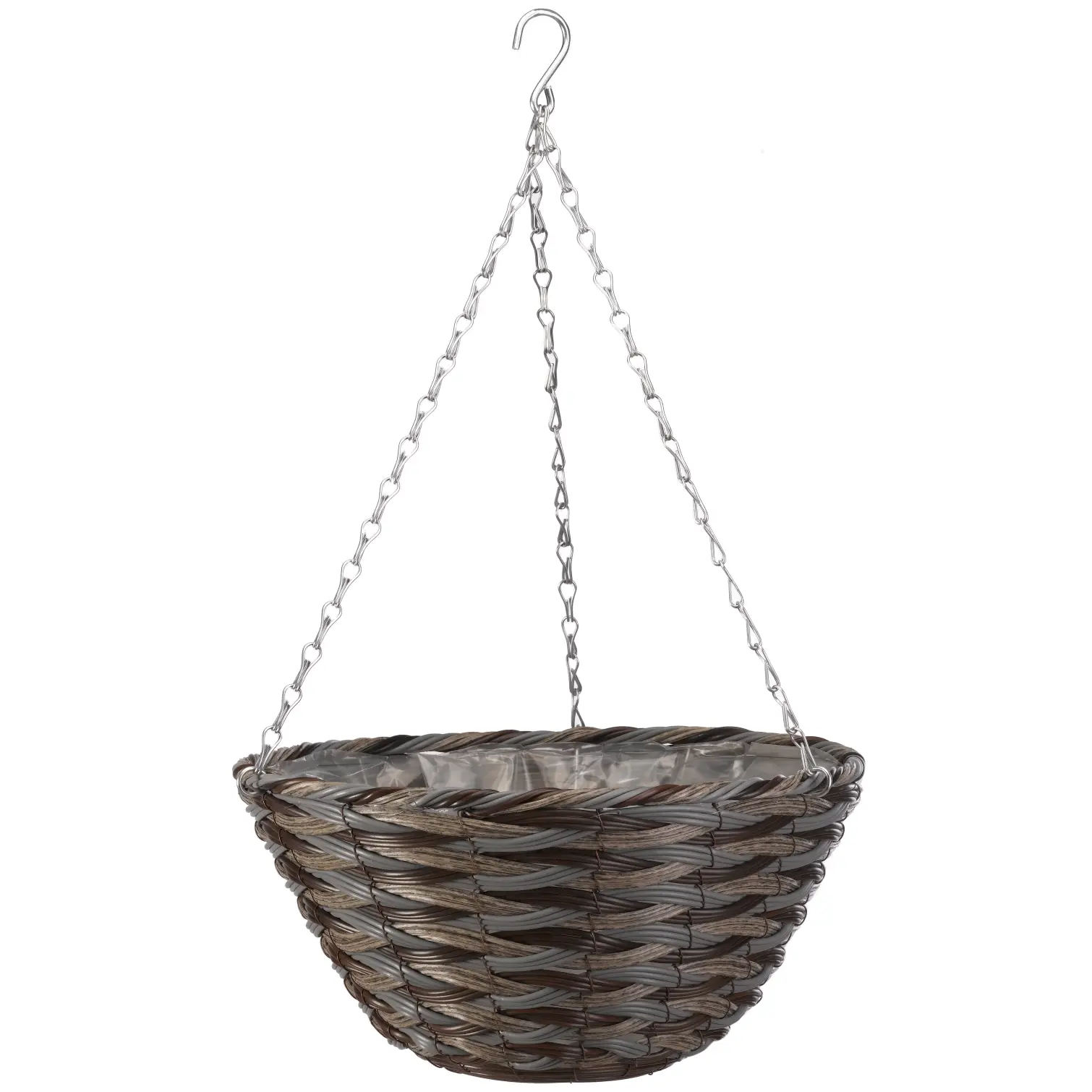 Smart Garden Hanging Basket Rattan Pinto 14"