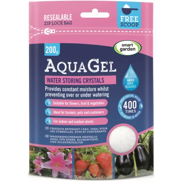 Smart Garden Aqua Gel Water Storing Crystals 200g