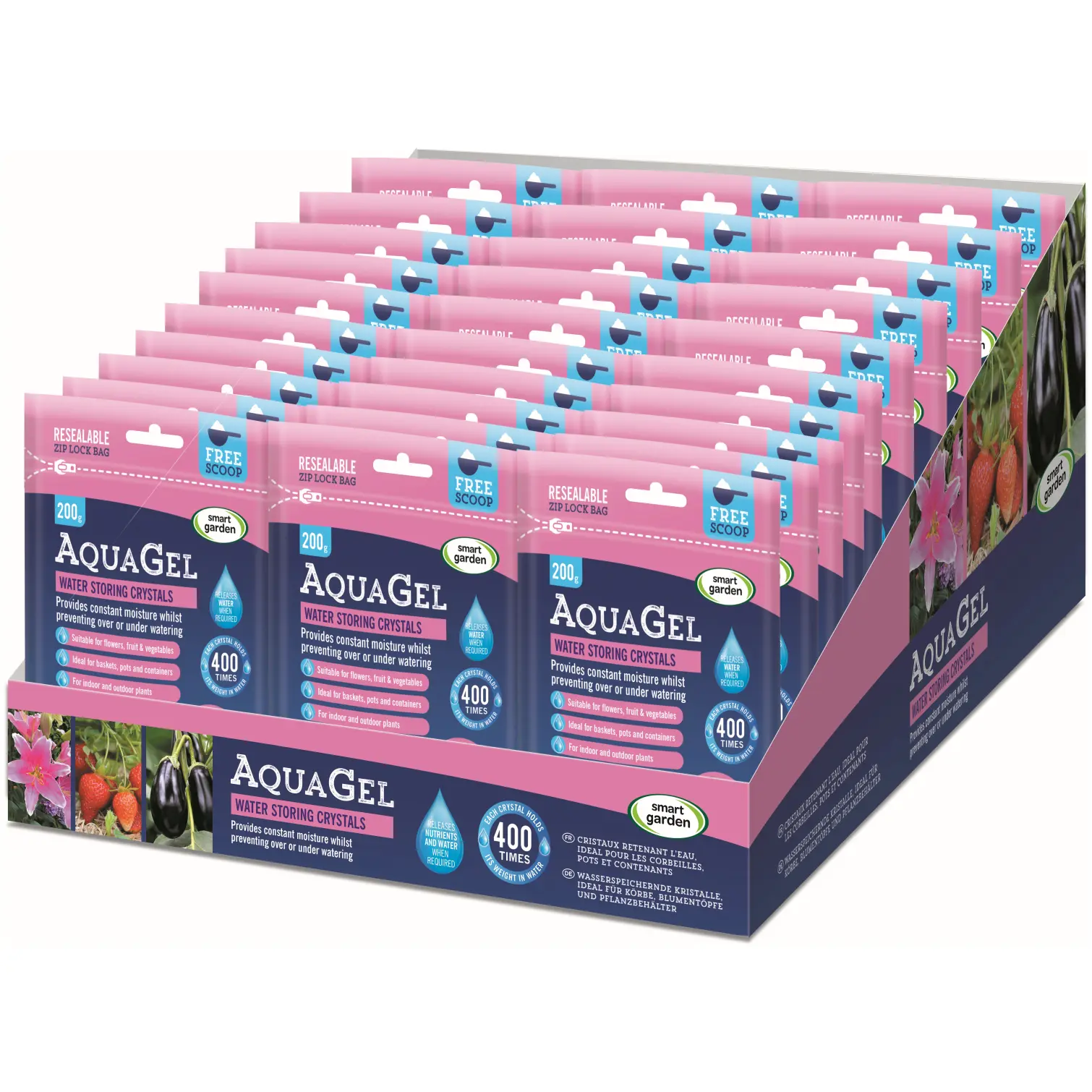 Smart Garden Aqua Gel Water Storing Crystals 200g