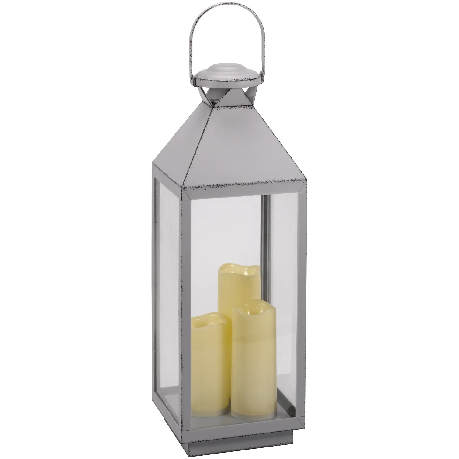 Smart Garden Oslo Lantern Dove-Grey 58cm