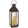 Smart Garden Oslo Battery Lantern Copper 58cm High