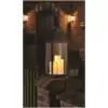 Smart Garden Oslo Battery Lantern Copper 58cm High