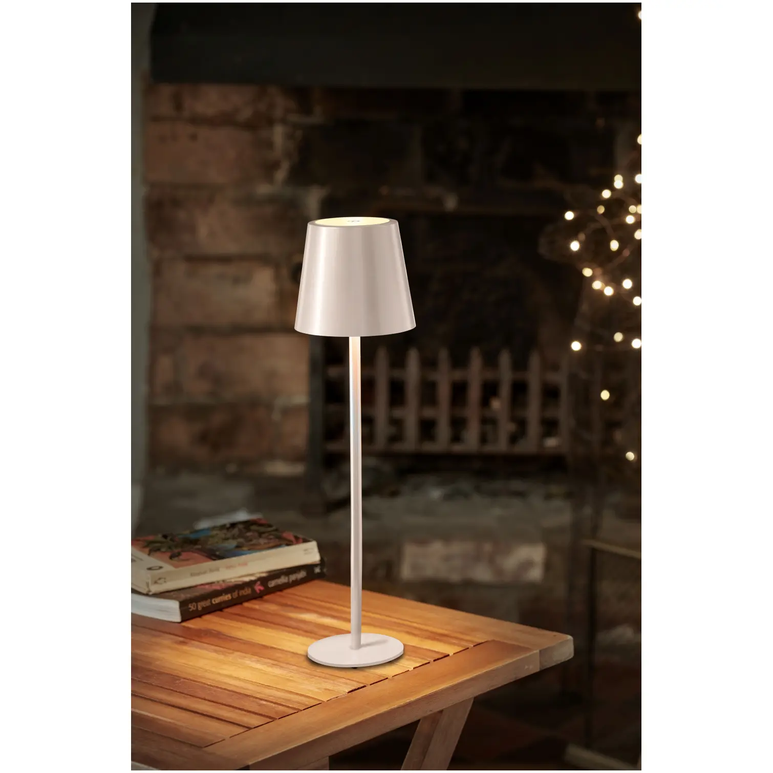 Smart Garden Turin Rechargeable Lamp Ivory