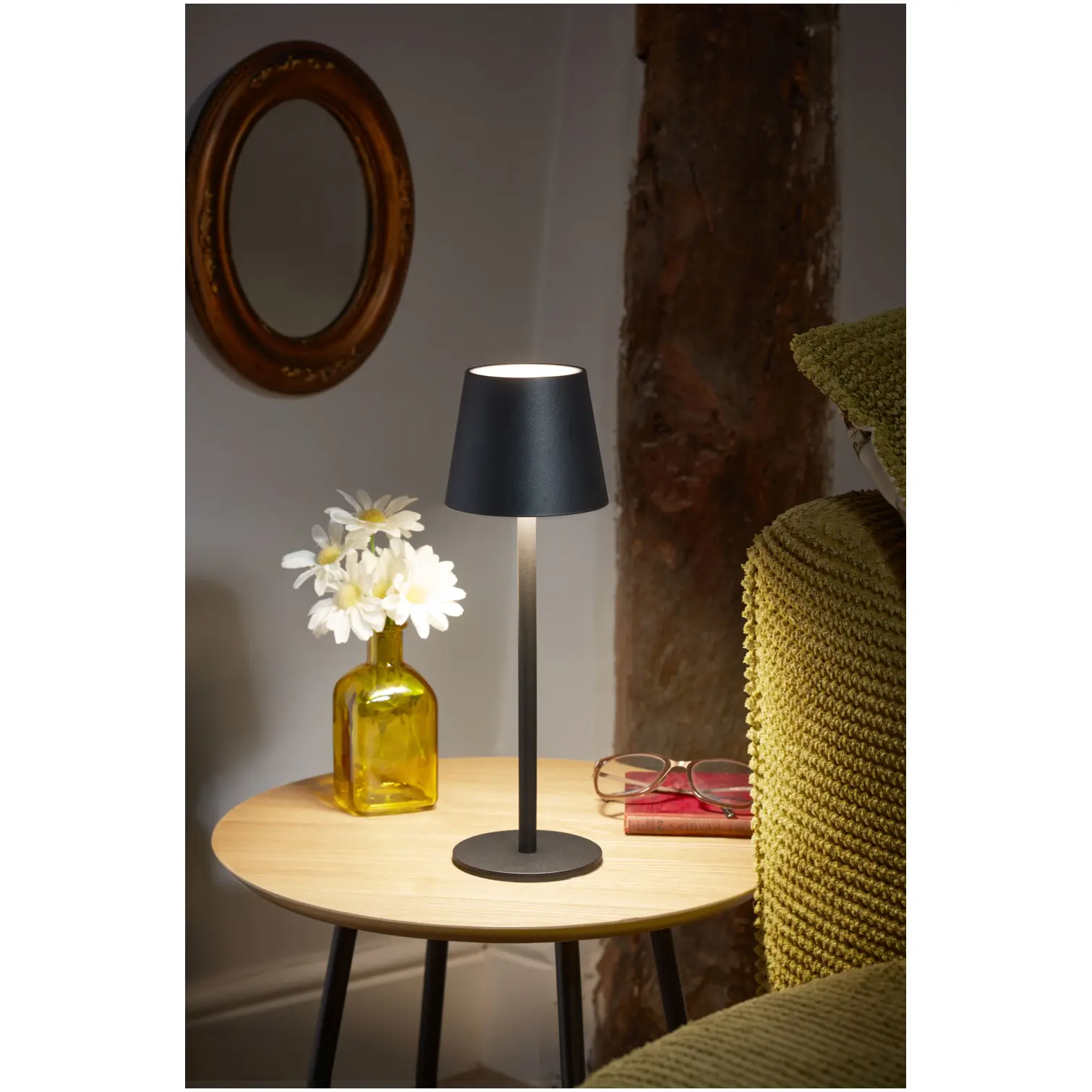 Smart Garden Turin Rechargeable Lamp Onyx