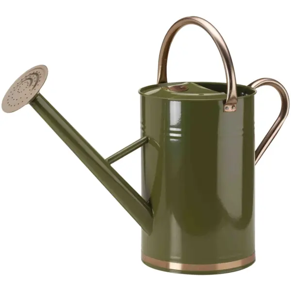 Metal Watering Can 9ltr Green