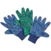 Briers Ladies Mushrooms Grips Gloves 3 Pairs