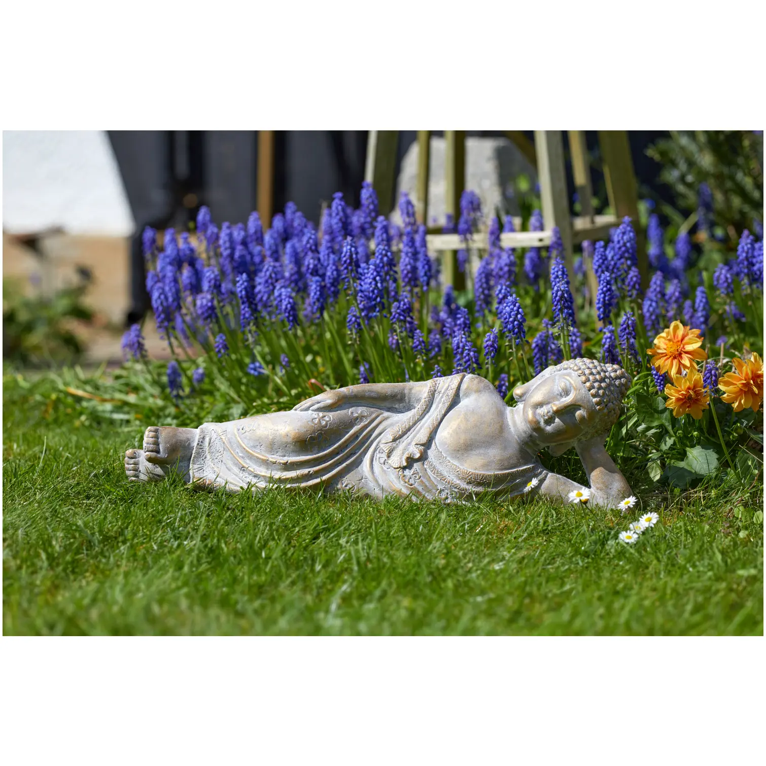Smart Garden Reclining Buddha 18.5 x 57 x 12cm