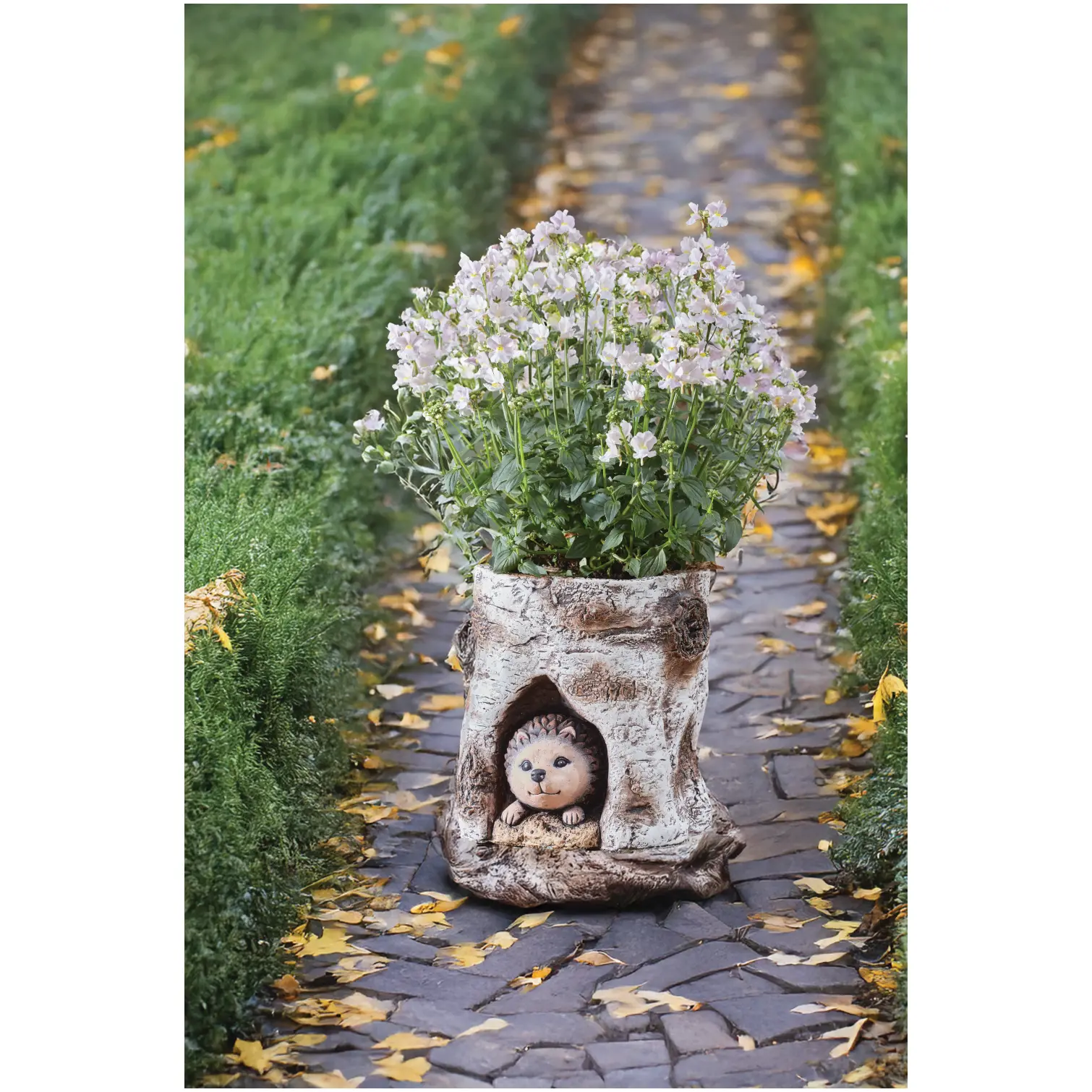 Smart Garden Hog Log Planter 18.5 x 19 x 17.5cm