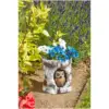 Smart Garden Owl Log Planter 18.5 x 17.5 x 17cm