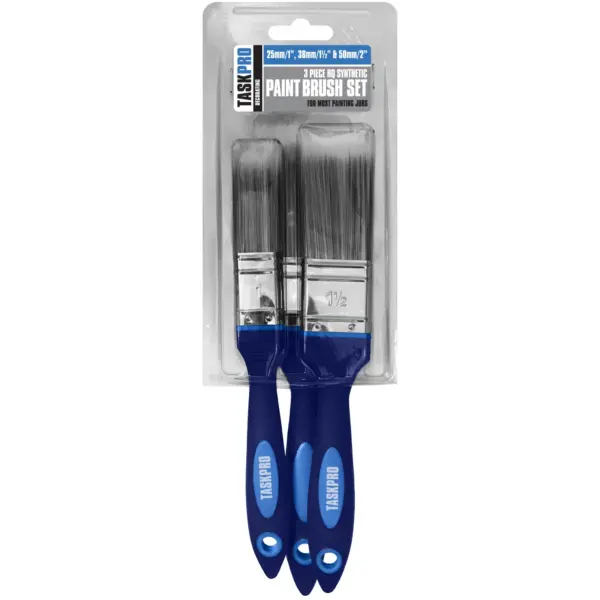 SOU0200 TaskPro Synthetic 3 Piece Brush Set