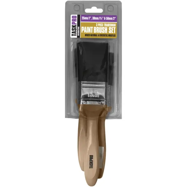 SOU0210 TaskPro Professional 3 Piece Tradesman Brush Set